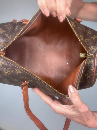 Louis Vuitton Monogram  Papillon 30 With Pouch