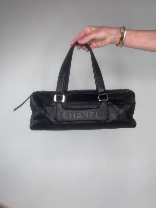Chanel LAX Bowler East West Caviar Bag