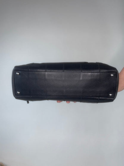 Chanel LAX Bowler East West Caviar Bag