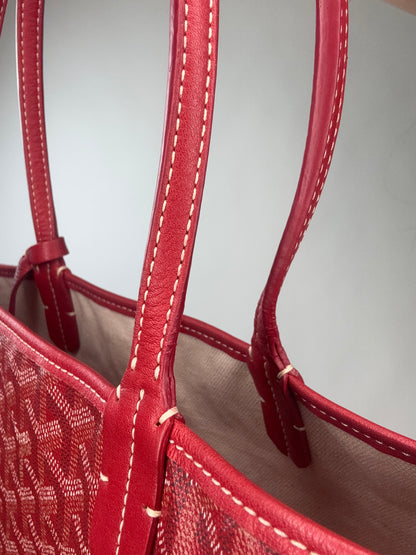Goyard St Louis PM Red With Pouch