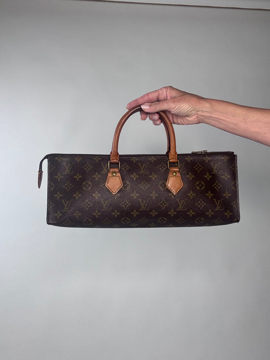 Louis Vuitton  Rare Vintage Monogram Triangle Sac