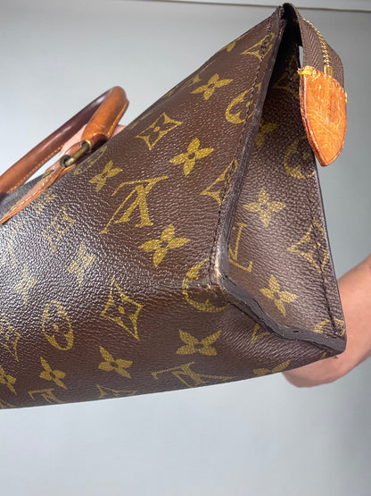 Louis Vuitton  Rare Vintage Monogram Triangle Sac