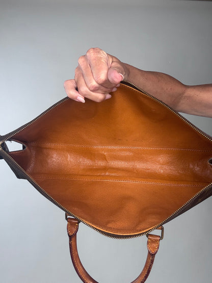 Louis Vuitton  Rare Vintage Monogram Triangle Sac