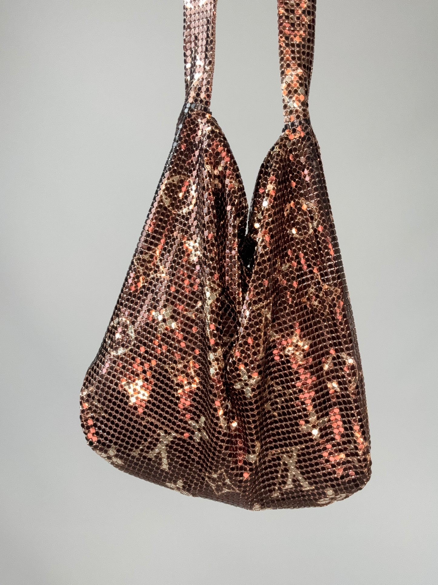 Louis Vuitton Bronze Monogram Mesh Frances Shoulder Bag