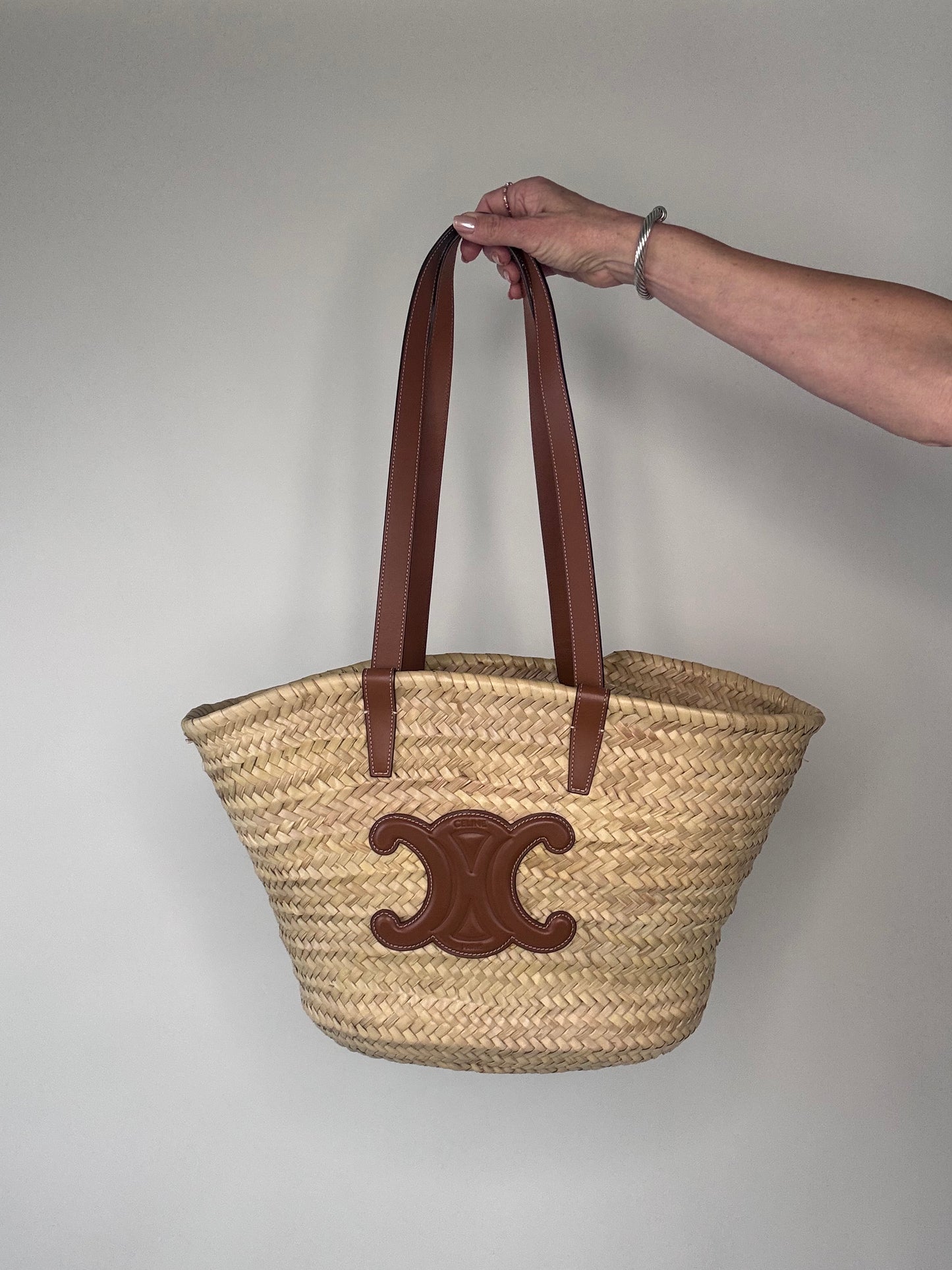 Celine Triomphe Basket Bag