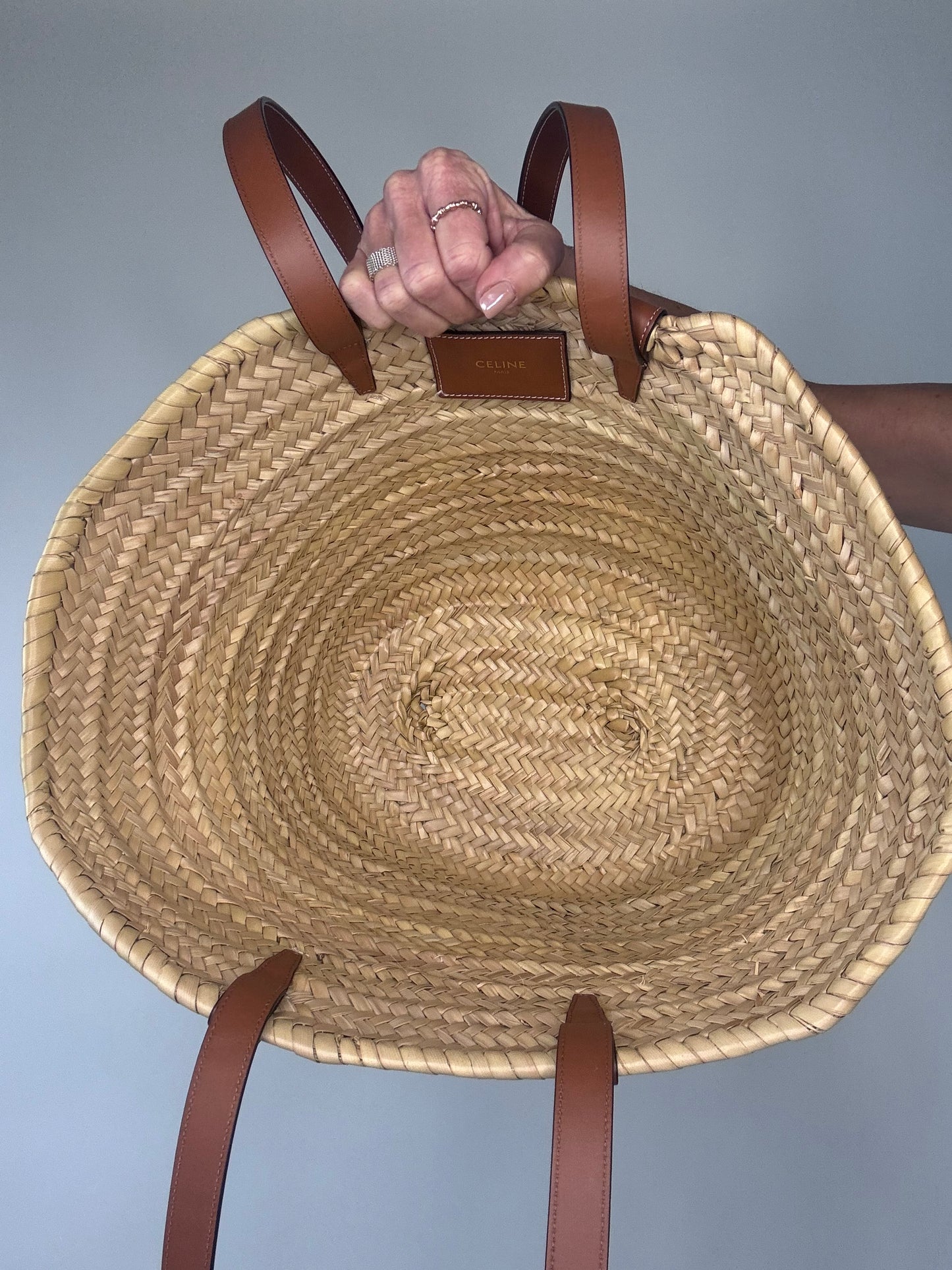 Celine Triomphe Basket Bag