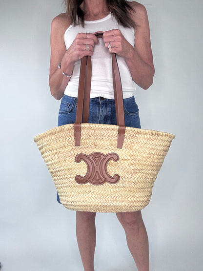 Celine Triomphe Basket Bag