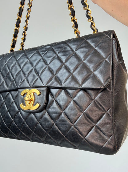 Chanel Vintager Lambskin Jumbo Flap
