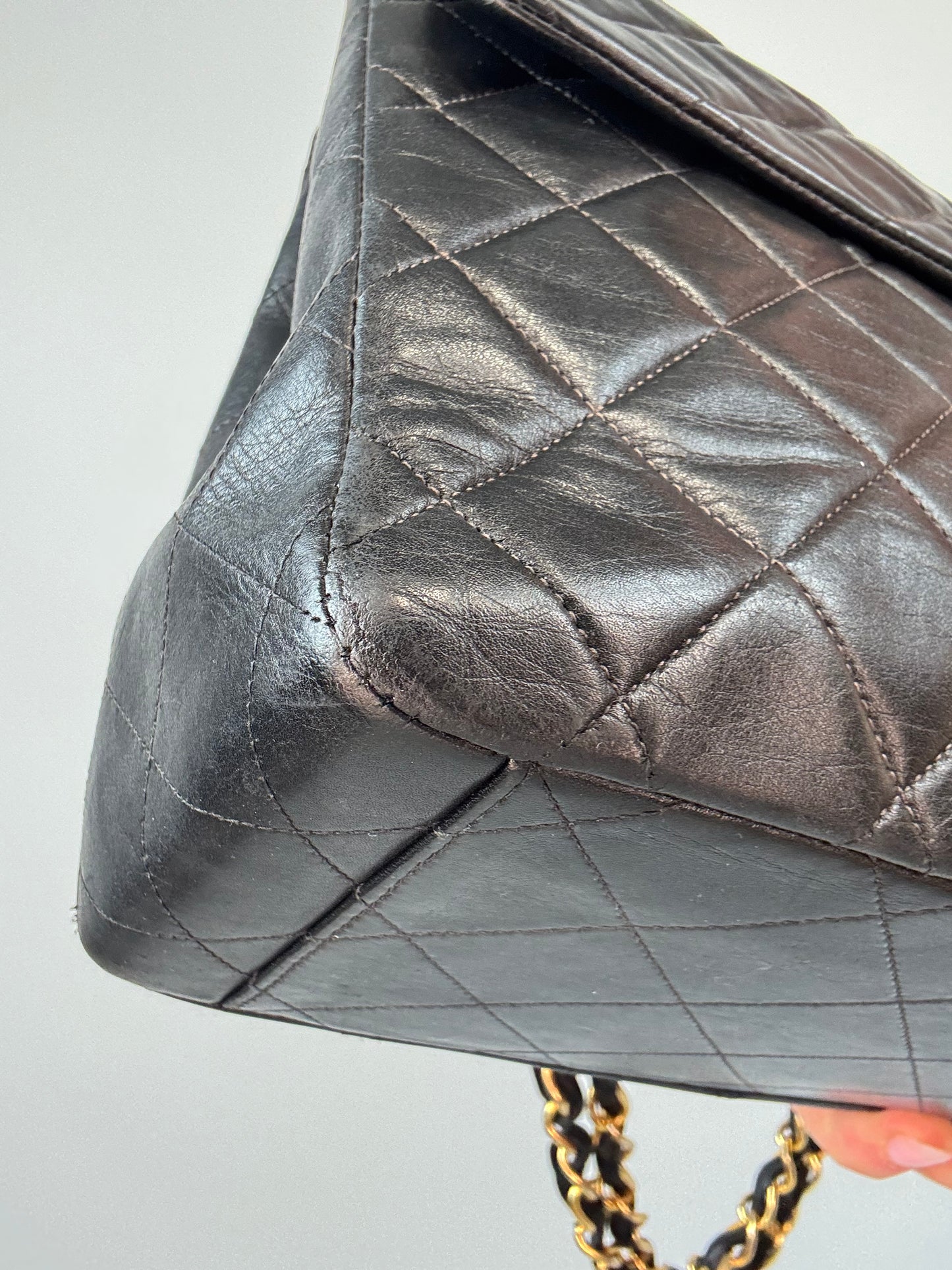 Chanel Vintager Lambskin Jumbo Flap