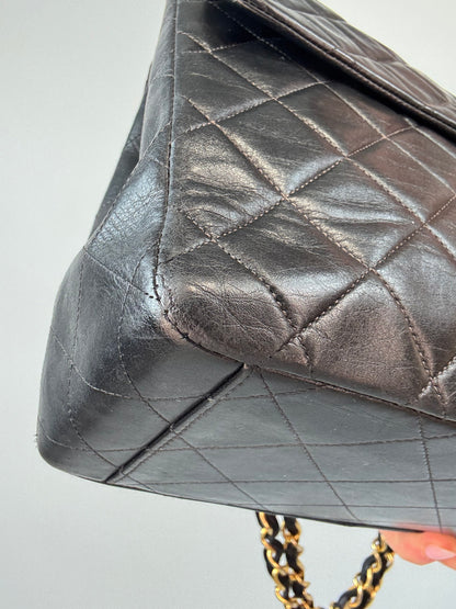Chanel Vintager Lambskin Jumbo Flap