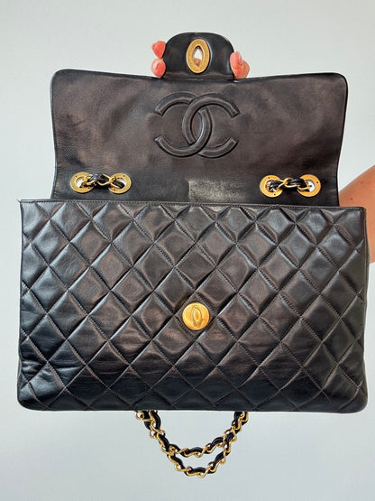 Chanel Vintager Lambskin Jumbo Flap