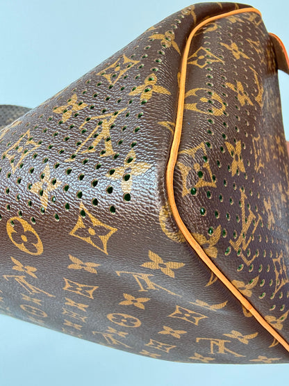 Louis Vuitton Limited Edition Monogram Perforated Speedy 30 — Green — 2006