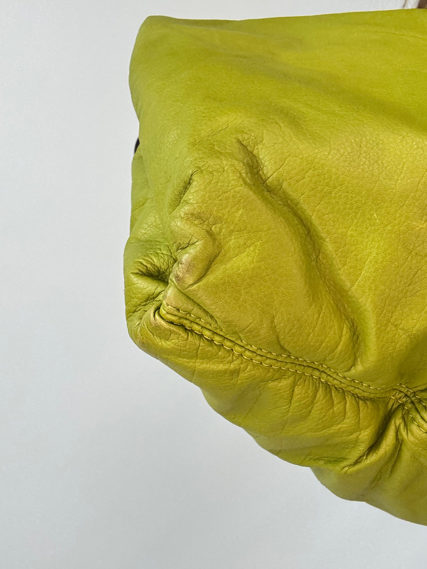 Bottega Veneta Green Intrecciato Aquilone Trimmed Hobo