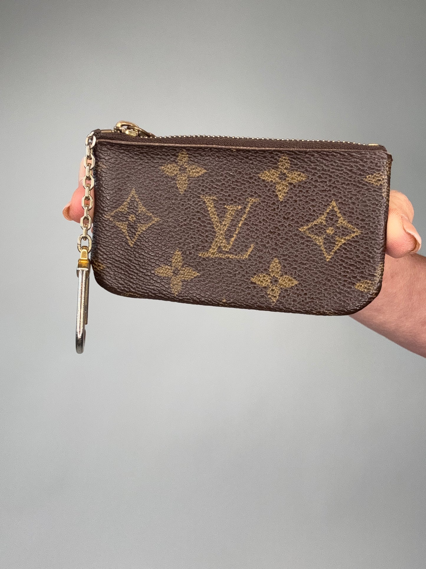 Louis Vuitton Key Pouch Cles Monogram