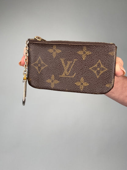 Louis Vuitton Key Pouch Cles Monogram