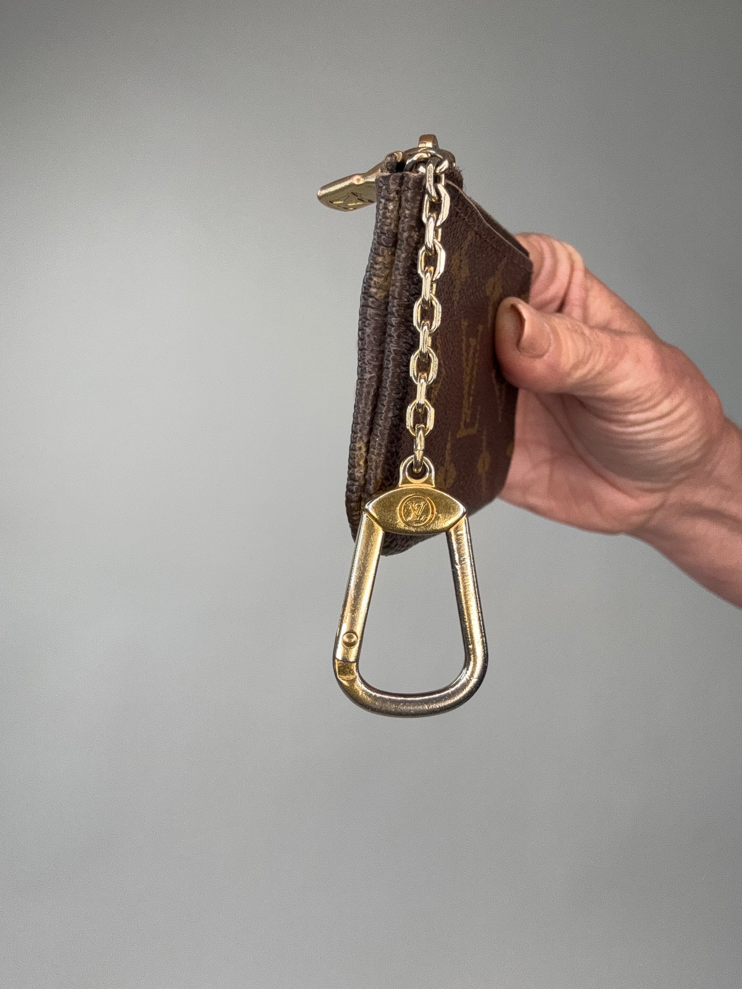 Louis Vuitton Key Pouch Cles Monogram