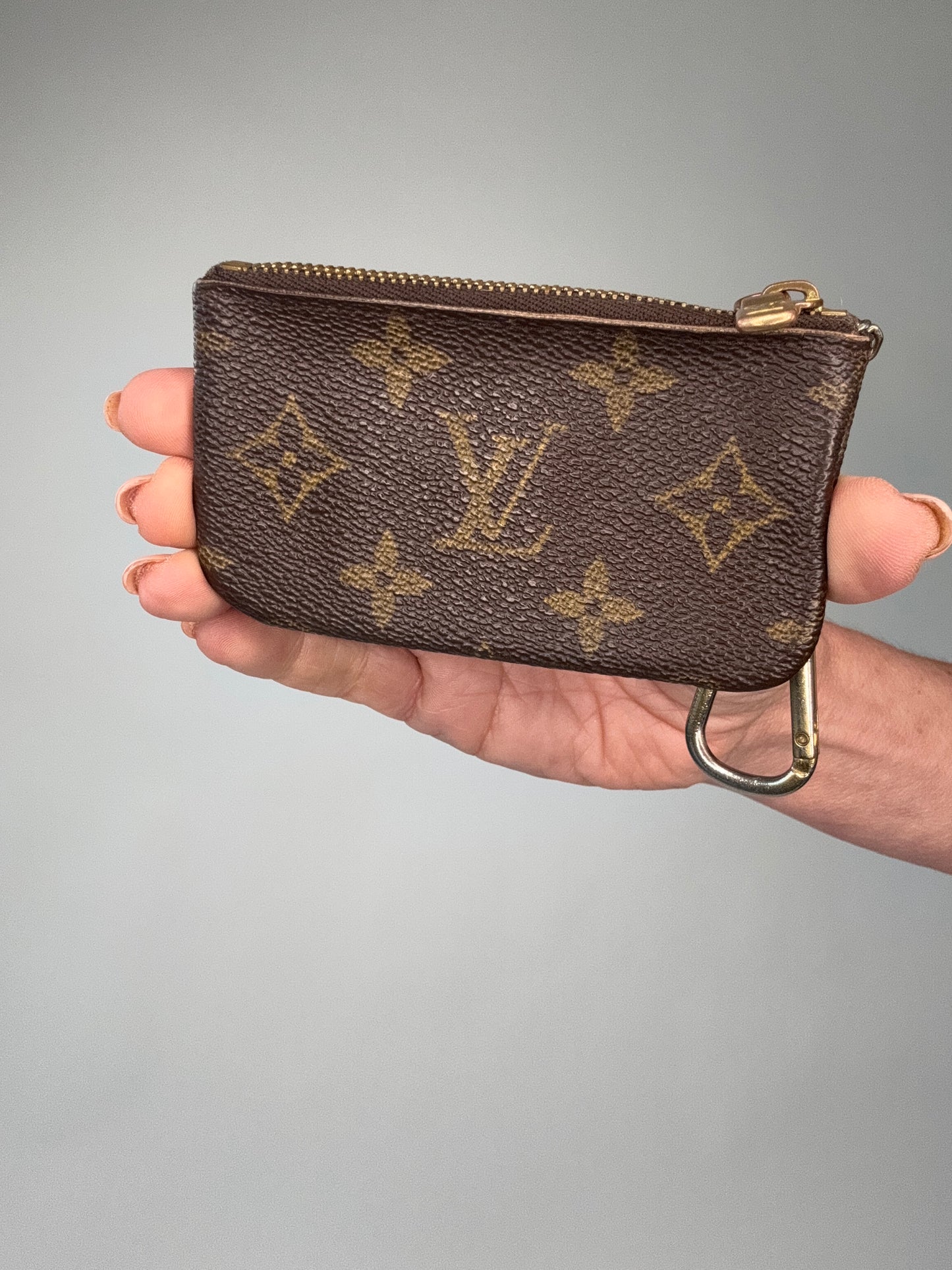 Louis Vuitton Key Pouch Cles Monogram