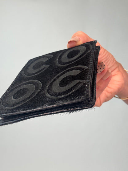 Chanel CoCo Pony Hair Key/ Bag Chaim Black