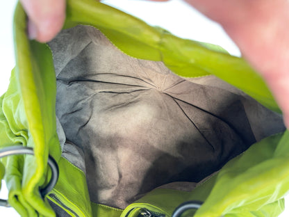 Bottega Veneta Green Intrecciato Aquilone Trimmed Hobo