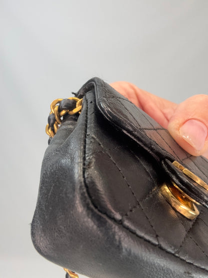 Chanel Micro CC Matelasse Chain Bag