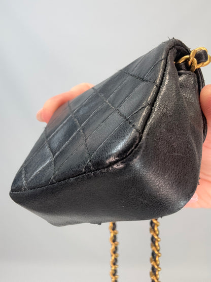 Chanel Micro CC Matelasse Chain Bag