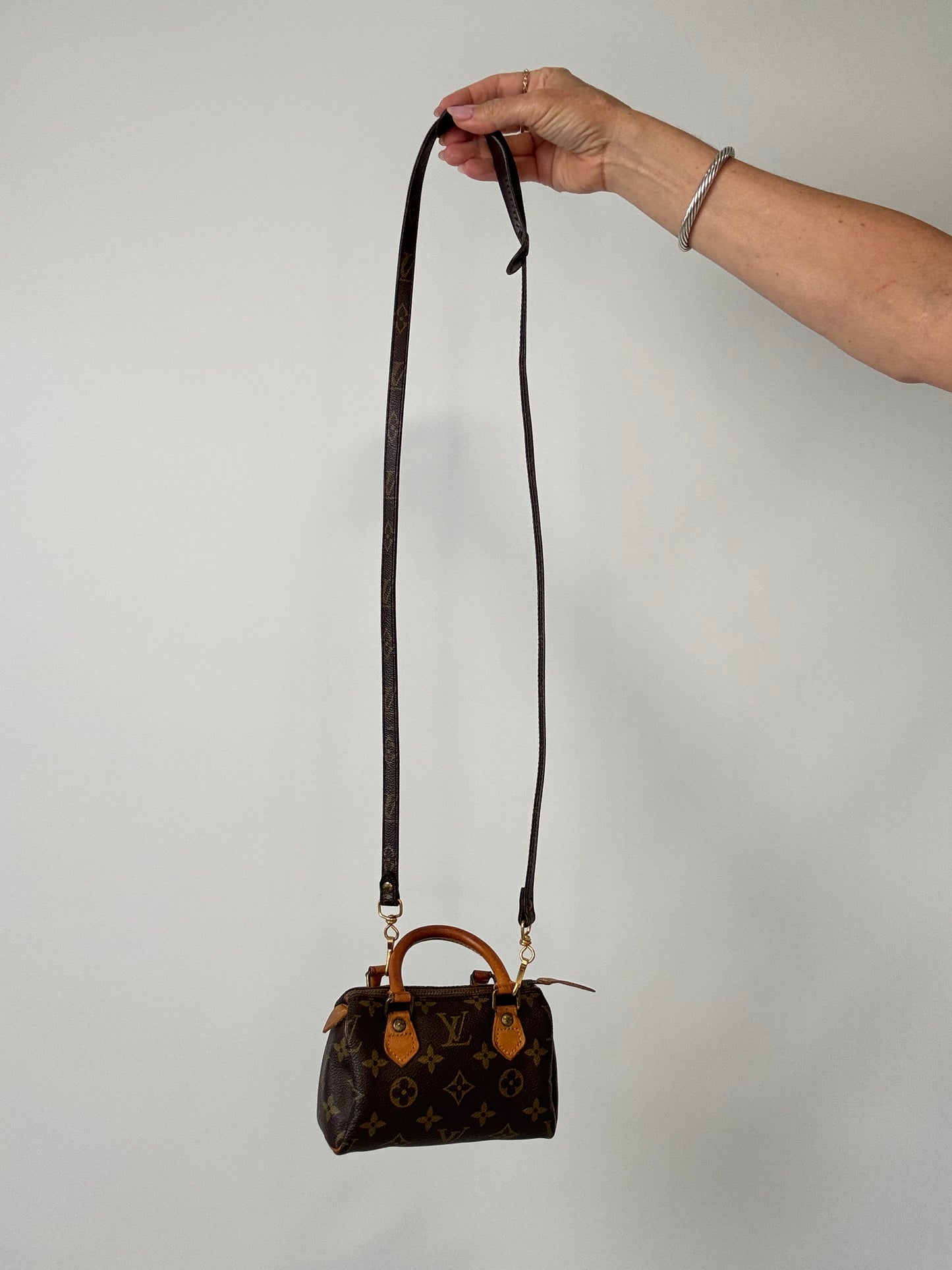 Vintage Nano Speedy Monogram