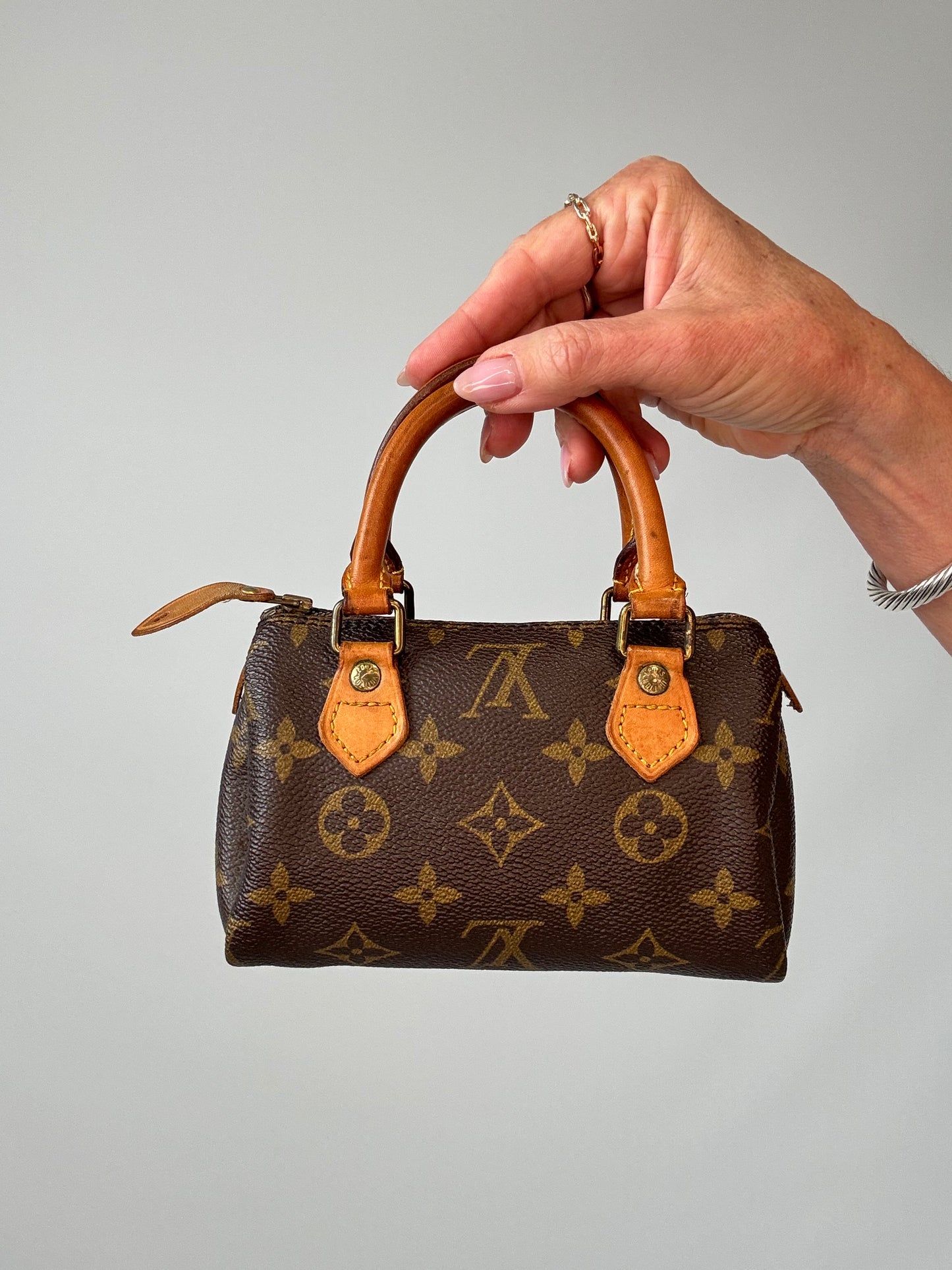 Vintage Nano Speedy Monogram