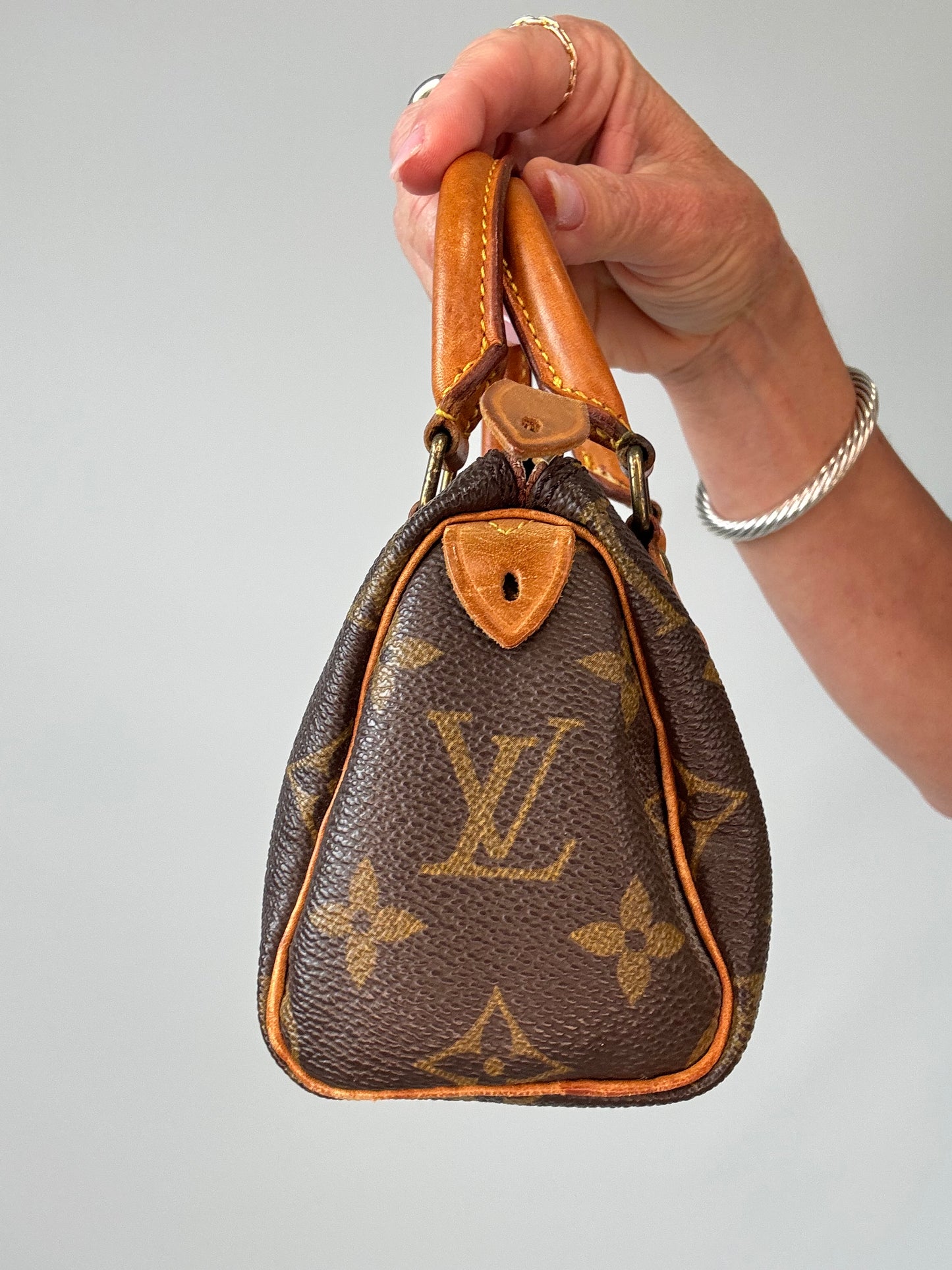 Vintage Nano Speedy Monogram