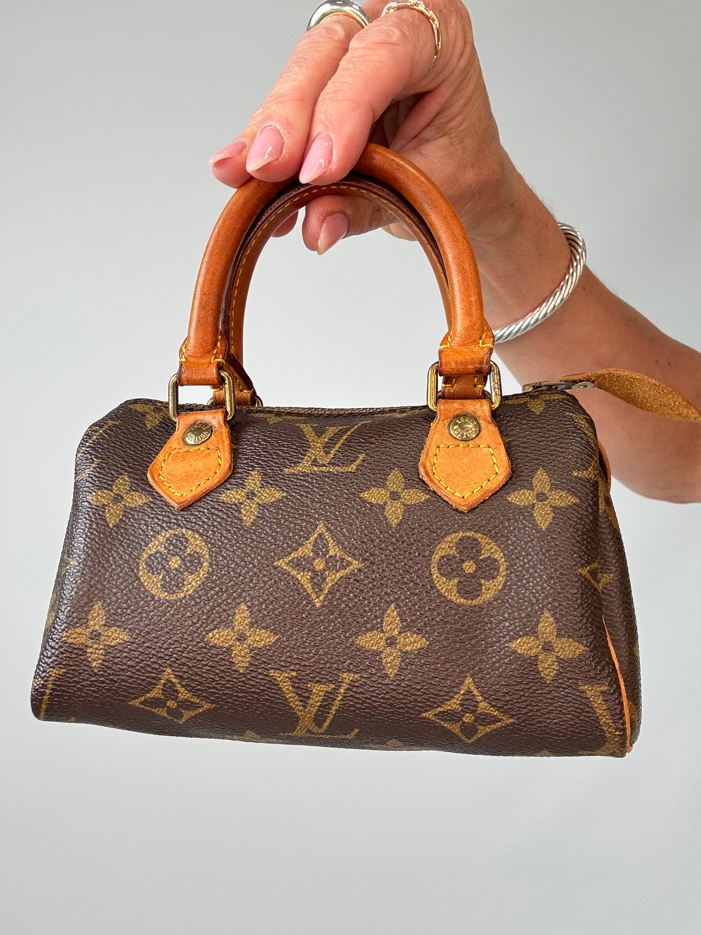 Vintage Nano Speedy Monogram