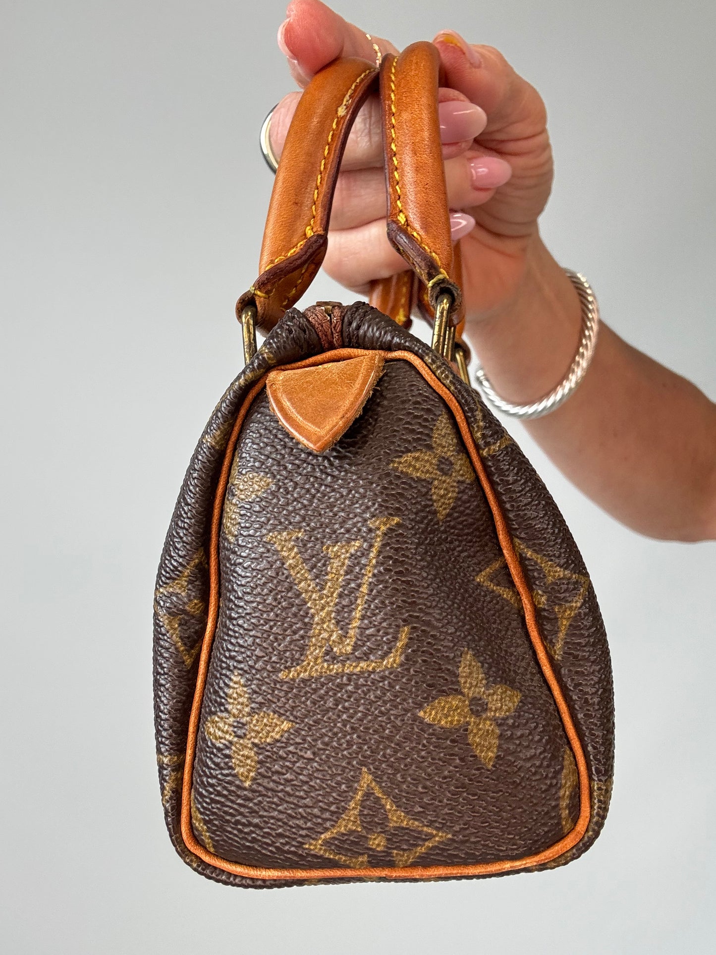 Vintage Nano Speedy Monogram