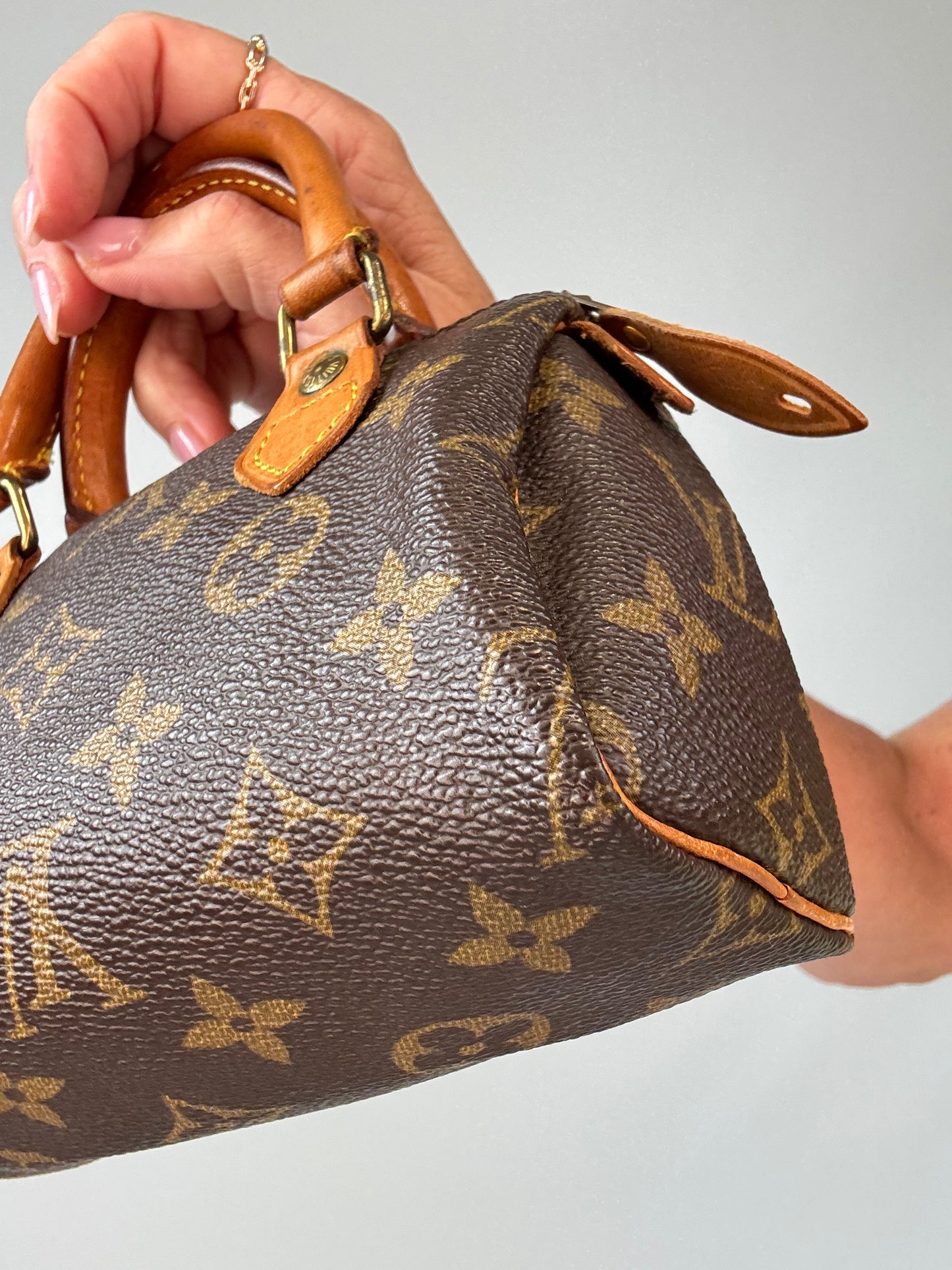 Vintage Nano Speedy Monogram
