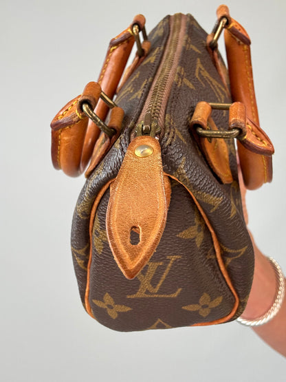 Vintage Nano Speedy Monogram