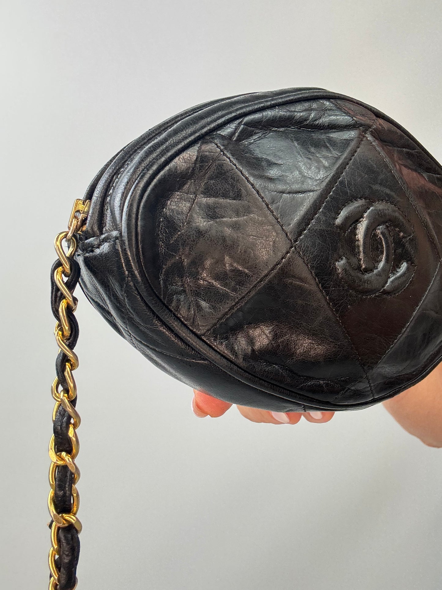 Chanel Vintage Quilted Tassel Clutch
