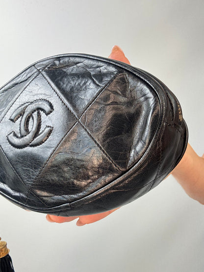 Chanel Vintage Quilted Tassel Clutch