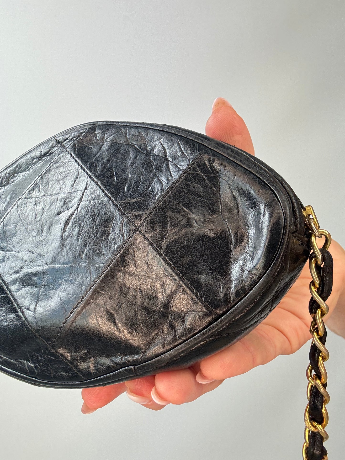 Chanel Vintage Quilted Tassel Clutch