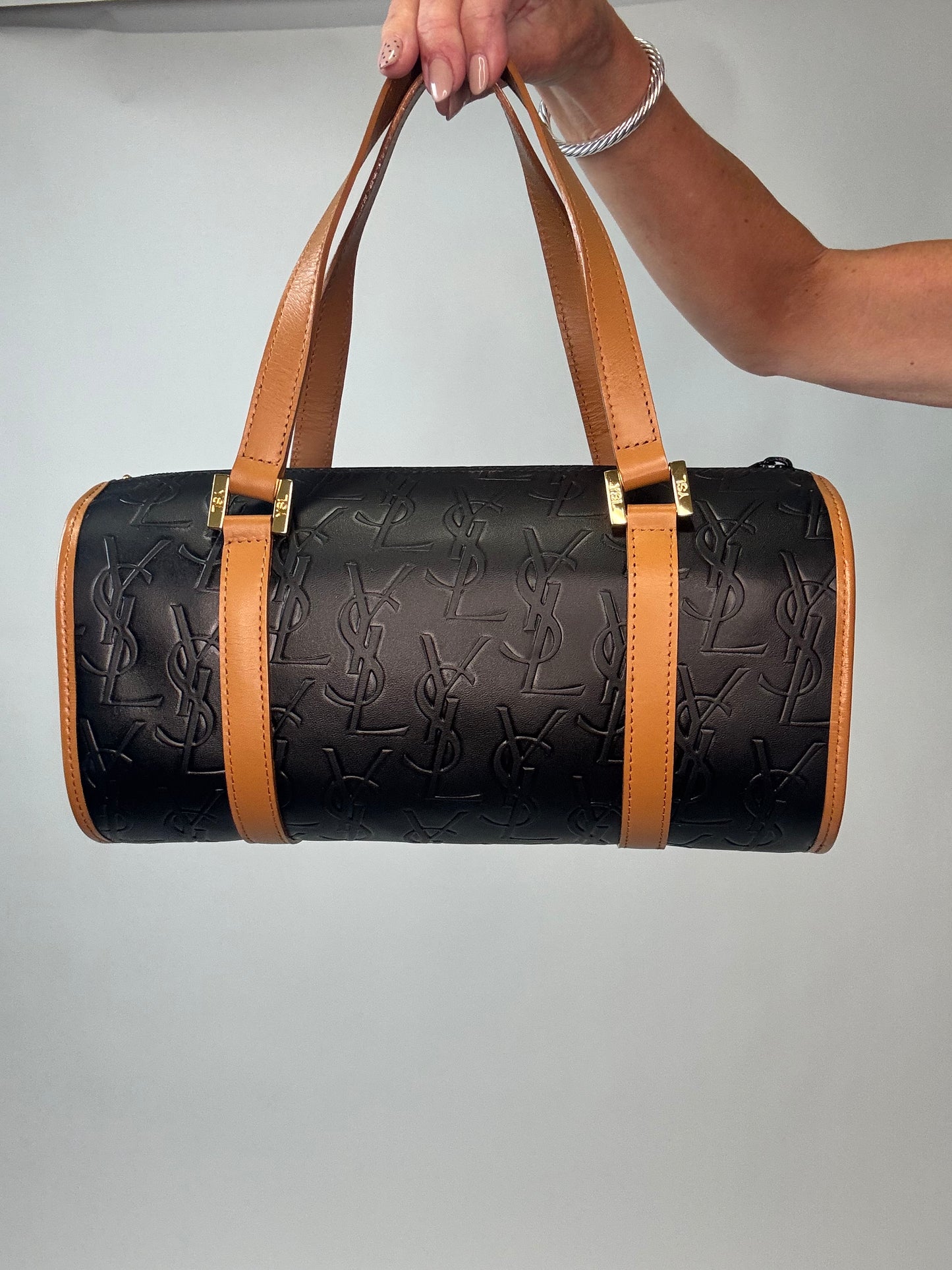 Saint Laurent Vintage Rare  Boston Bag