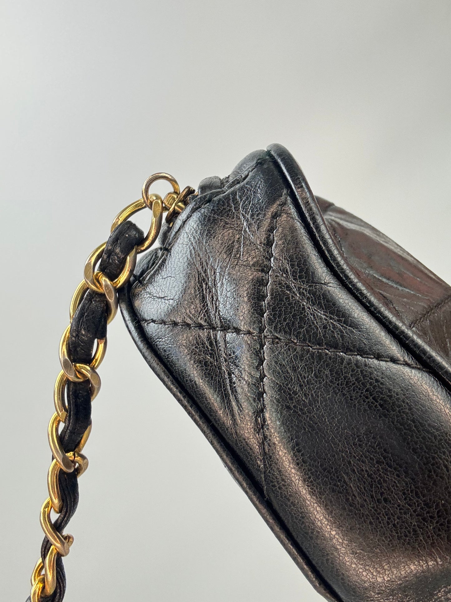 Chanel Vintage Quilted Tassel Clutch