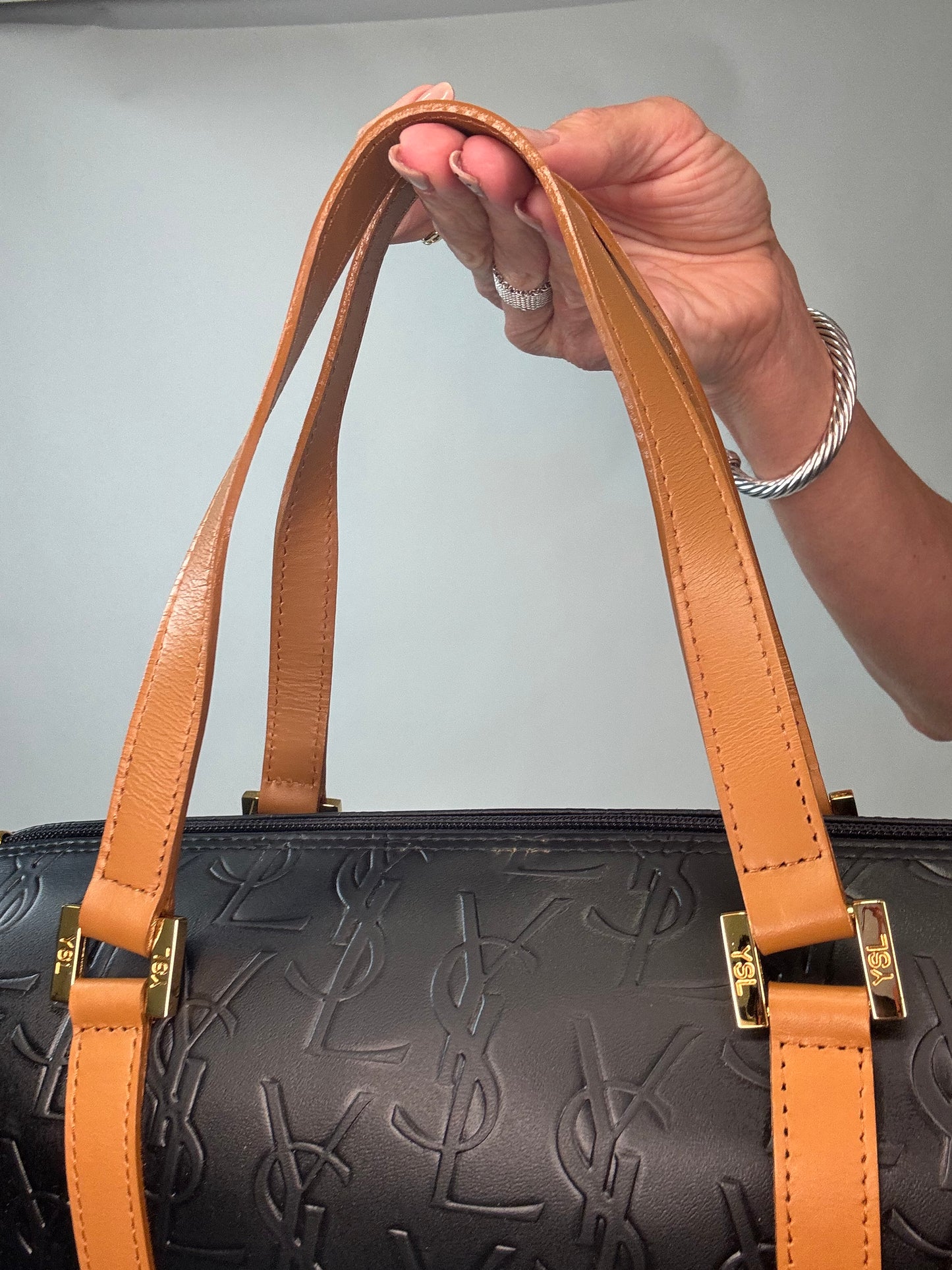 Saint Laurent Vintage Rare  Boston Bag