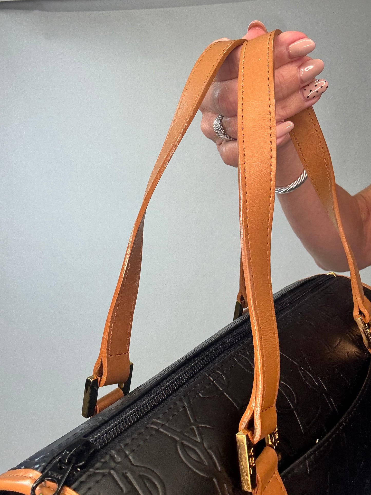 Saint Laurent Vintage Rare  Boston Bag