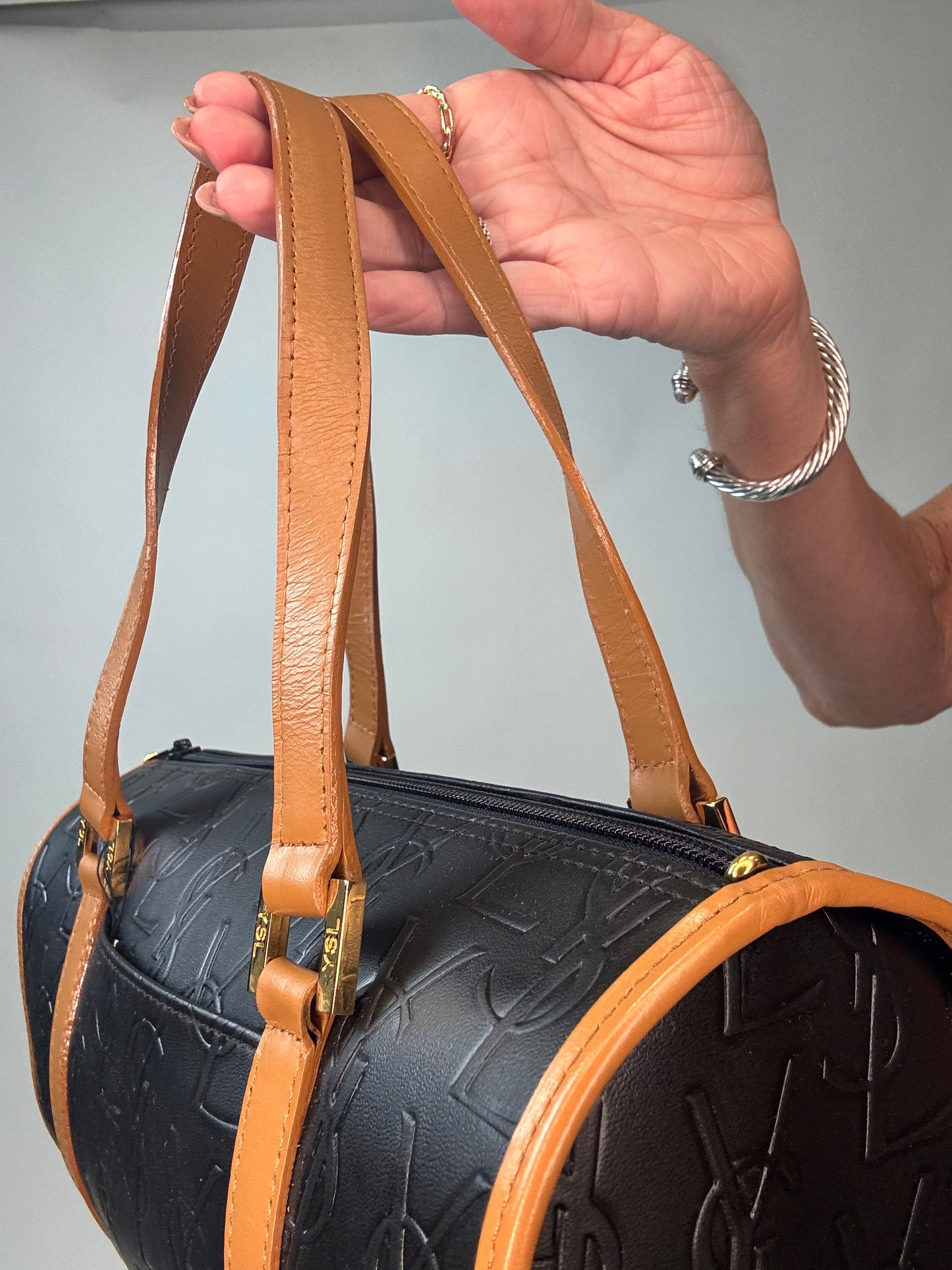 Saint Laurent Vintage Rare  Boston Bag