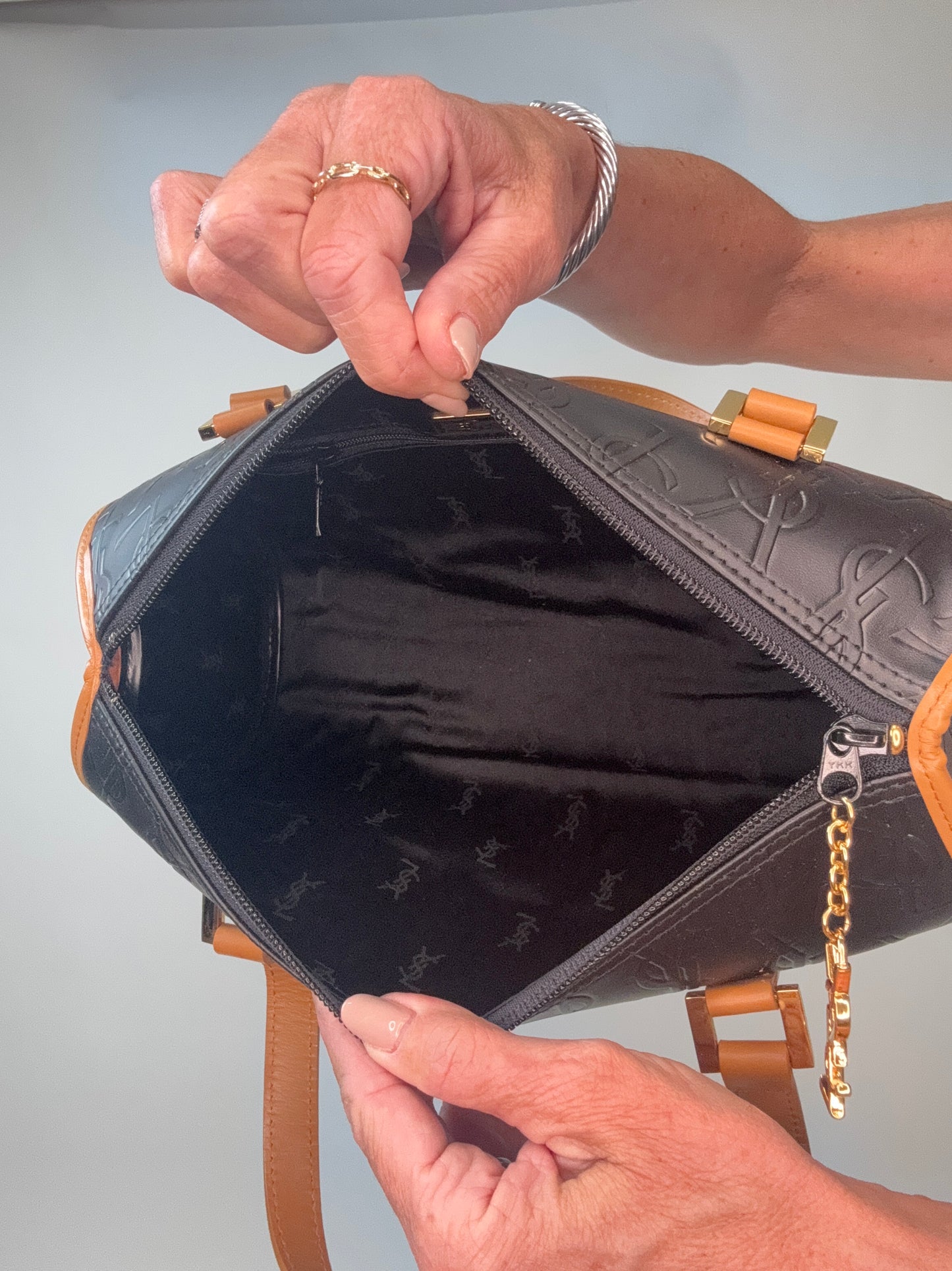 Saint Laurent Vintage Rare  Boston Bag