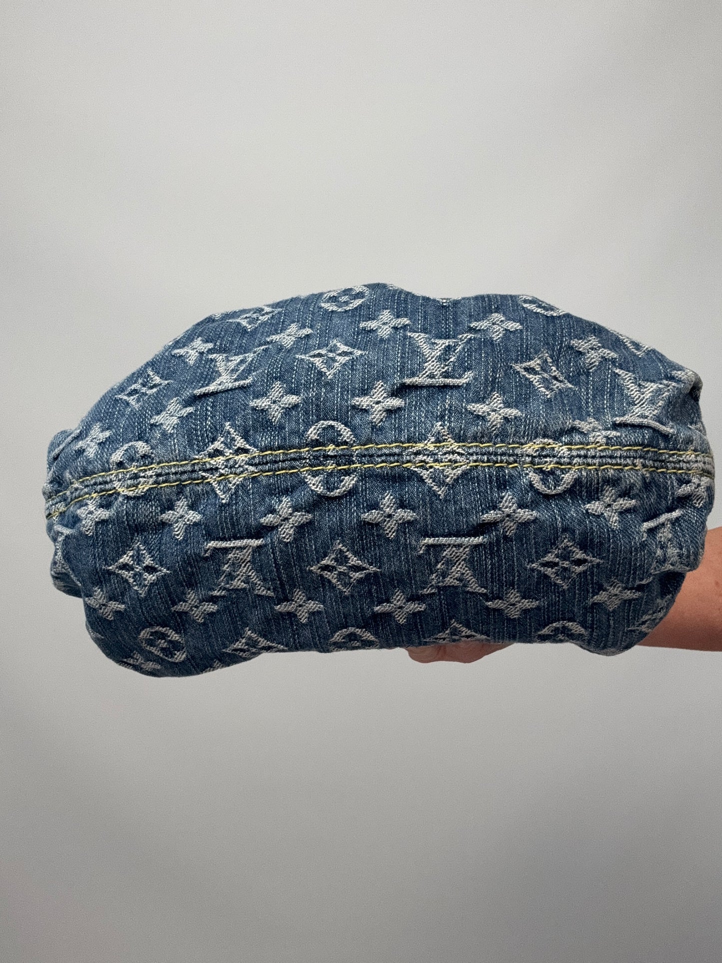Louis Vuitton Pleaty Denim Bag