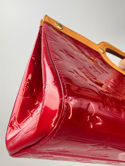 Louis Vuitton Red Monogram Vernis Roxbury Drive