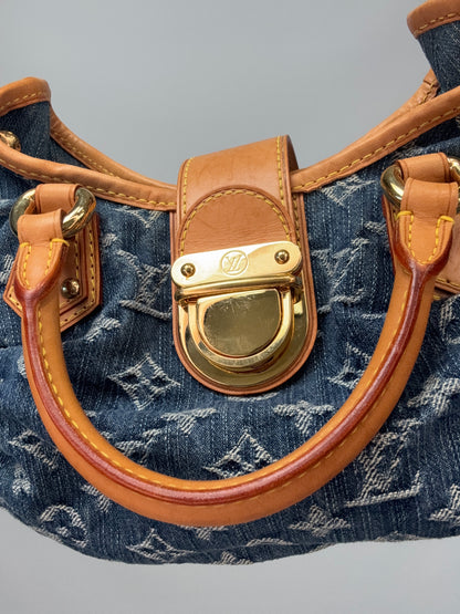 Louis Vuitton Pleaty Denim Bag