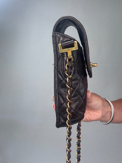 Chanel Vintage Phone Holder Crossbody