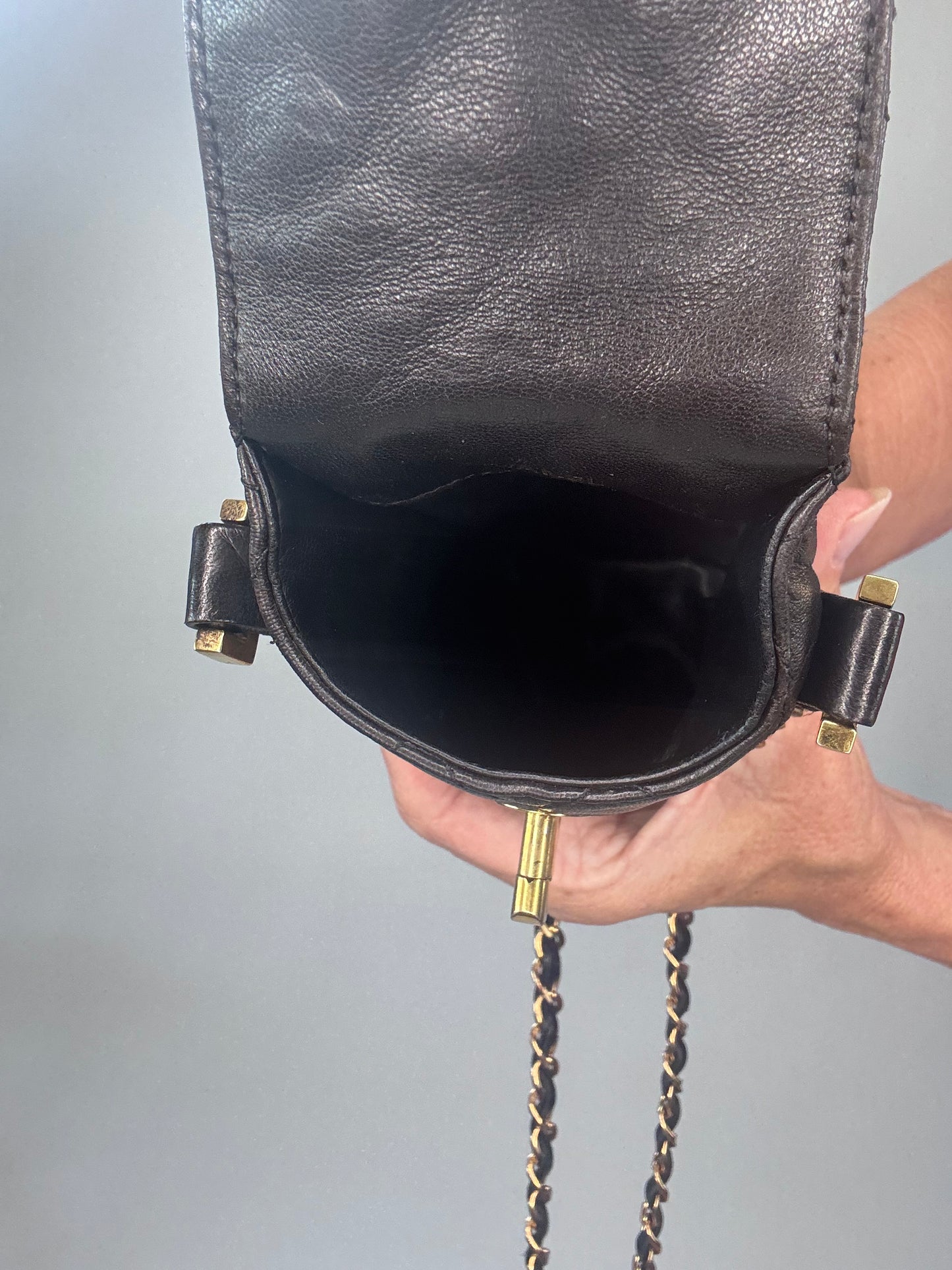Chanel Vintage Phone Holder Crossbody