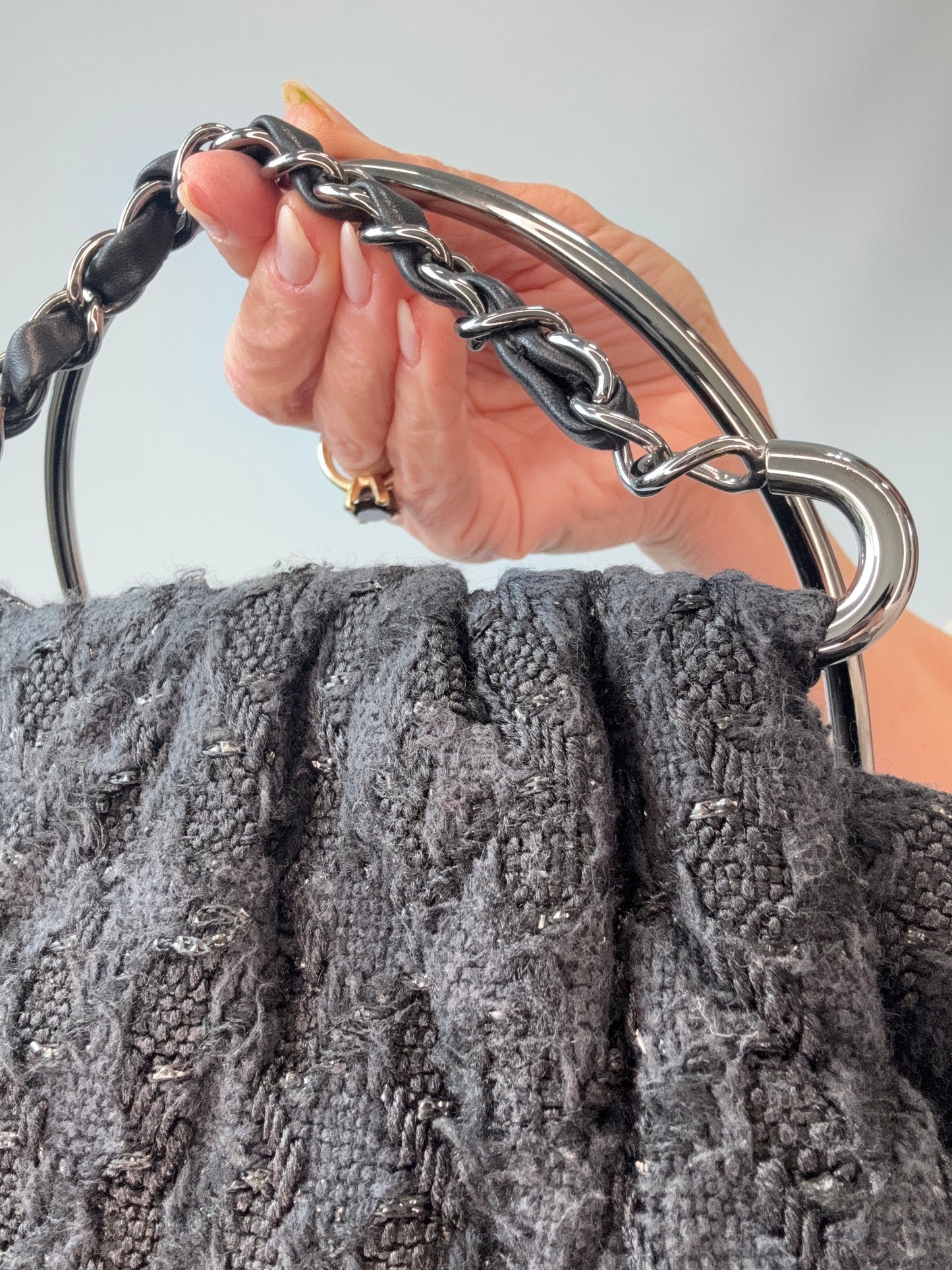Chanel Tweed Boucle Limited Edition Bag