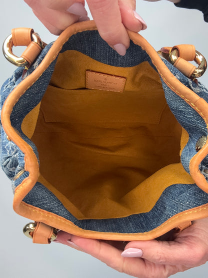 Louis Vuitton Pleaty Denim Bag