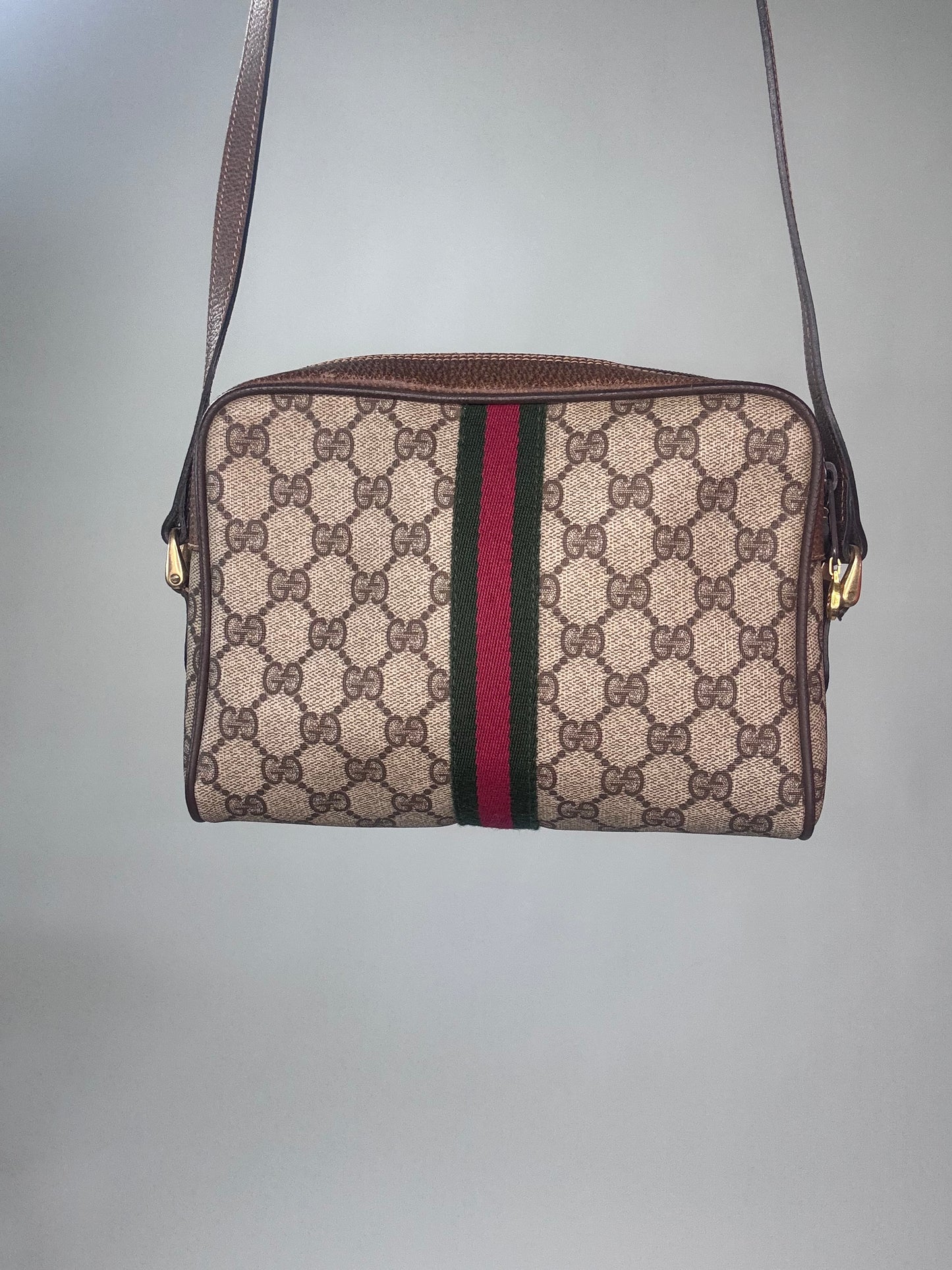 Gucci Supreme Vintage Sherry Line Crossbody