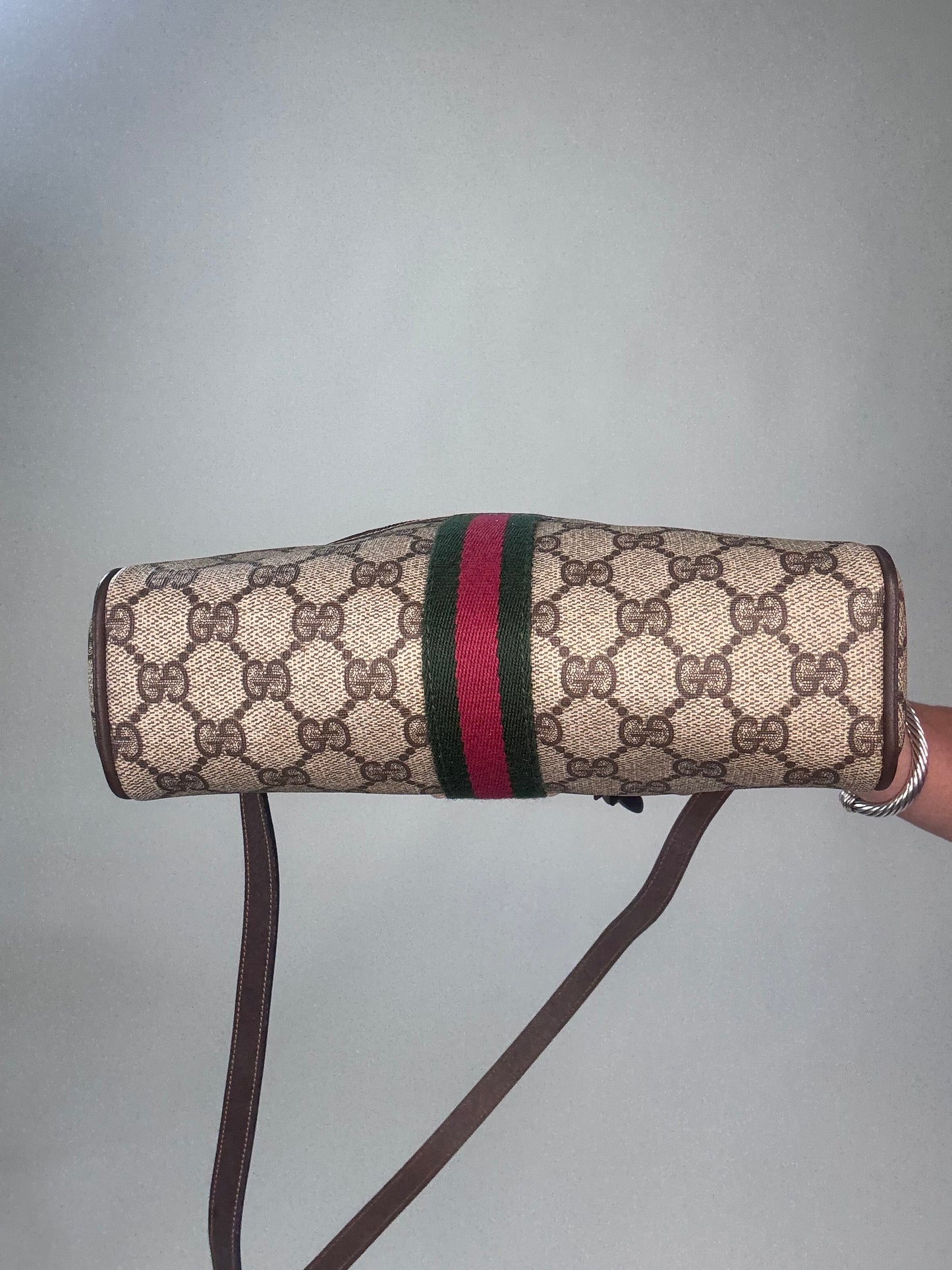 Gucci Supreme Vintage Sherry Line Crossbody